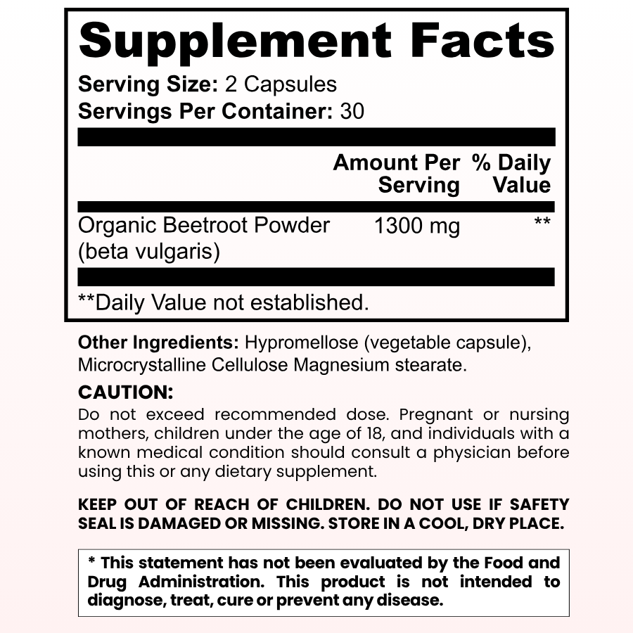 Beetroot Daily Flow – Support for Circulation, Energy & Balance